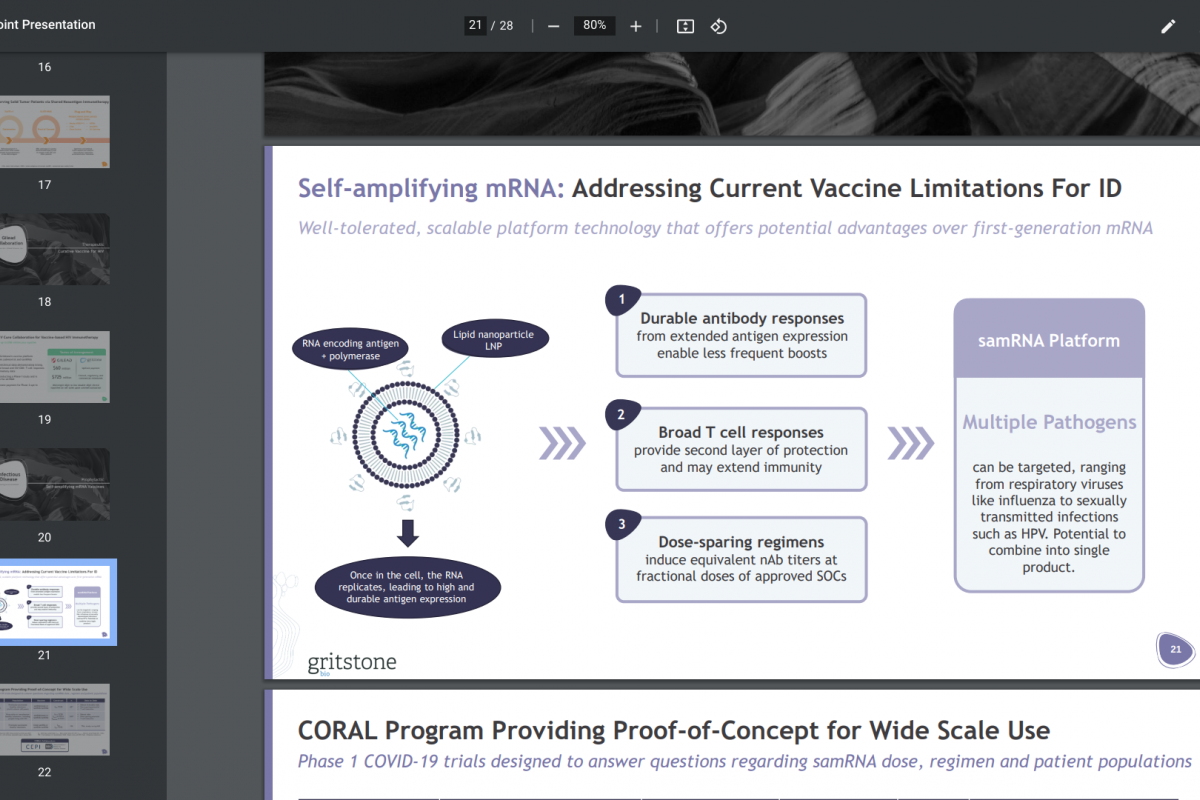 Self-amplifying MRNA Vaccine Candidates Produce Robust Antibody Titers ...